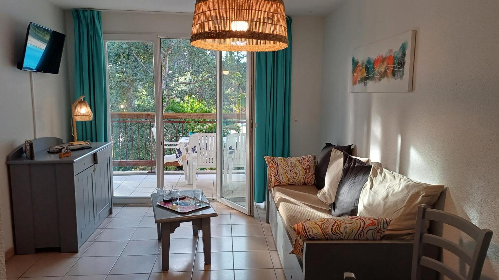 T2 Turquoise Ondres Plage Avec Piscine Et Tennis מראה חיצוני תמונה