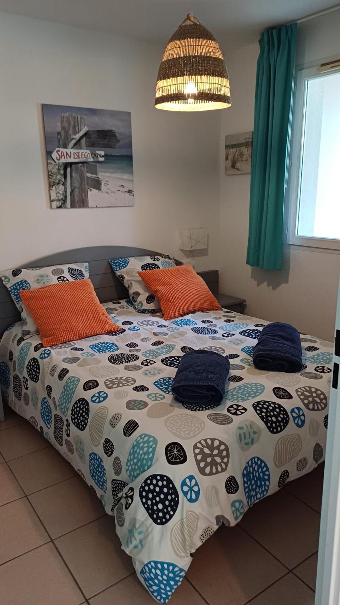 T2 Turquoise Ondres Plage Avec Piscine Et Tennis מראה חיצוני תמונה